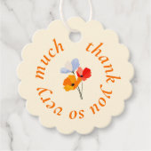はっきりしたポピーカラフルありがとう フェイバータグ (正面)