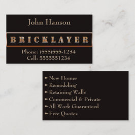 はっきりしたミニマルとブリッ男らしクリエ 名刺