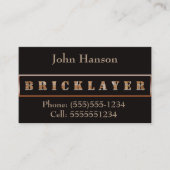 はっきりしたミニマルとブリッ男らしクリエ 名刺 (正面)