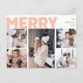 はっきりしたメリーモダンレビュー年5枚 シーズンポストカード (正面)