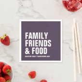 はっきりしたモダンおもしろい スタンダードカクテルナプキン (インサイチュ)