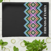 はっきりしたモダンとスタイリッシュ キッチンタオル (折り畳み)