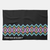 はっきりしたモダンとスタイリッシュ キッチンタオル (横)