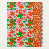 はっきりしたモダンカラフル プランナー手帳 (裏面)