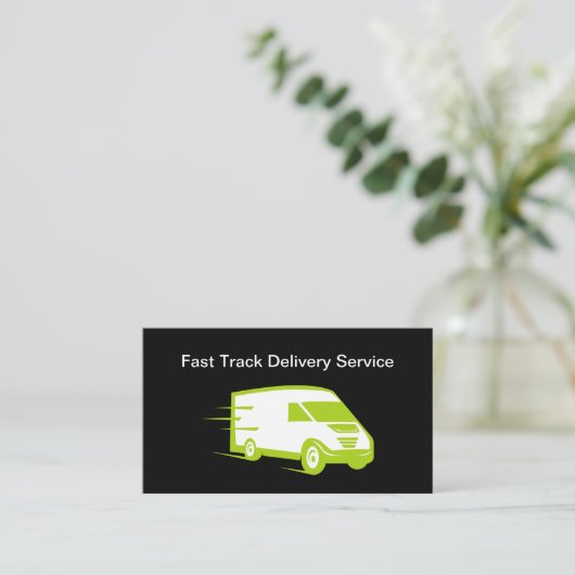 はっきりしたモダンシンプルBusiness Card 名刺 (スタンド正面)