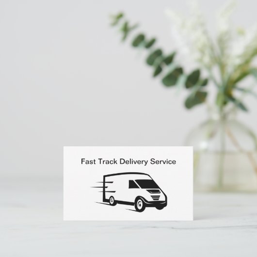 はっきりしたモダンシンプルBusiness Card 名刺 (スタンド正面)