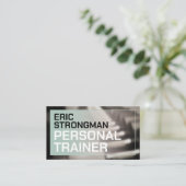 はっきりしたモダンスタイルインスパイアー 名刺 (スタンド正面)