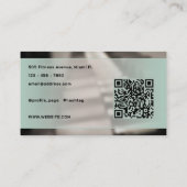 はっきりしたモダンスタイルインスパイアー 名刺 (裏面)