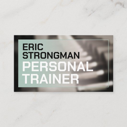 はっきりしたモダンスタイルインスパイアー 名刺 (正面)