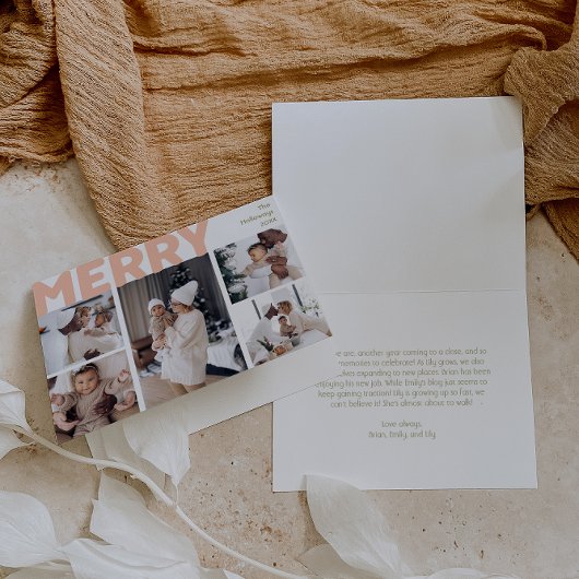 はっきりしたモダンメリー折5枚 シーズンカード