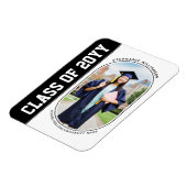 はっきりしたモダン大学院卒業 マグネット (左側)