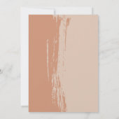 はっきりしたモダン日を保存結婚する セーブザデート (裏面)