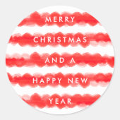 はっきりしたモダン絵を描大貝柱 ラウンドシール (正面)