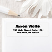 はっきりしたモダン ラベル (インサイチュ)