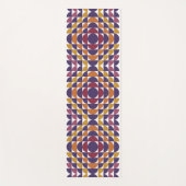 はっきりしたレトロサークルヨガマット ヨガマット (正面)