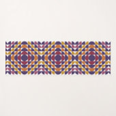 はっきりしたレトロサークルヨガマット ヨガマット (正面(横))