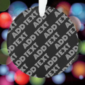 はっきりしたレトロ名モダンまたはワードパターン オーナメント