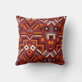 はっきりしたレトロ模様加飾装飾用クッション クッション (裏面)