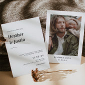 はっきりしたレトロ結婚の写真の日付の保存 セーブザデート