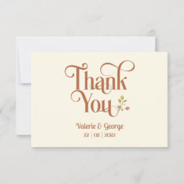 はっきりしたレトロ自然音 |サンキューカード 出欠カード