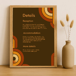 はっきりしたレトロ1970結婚年代 エンクロージャーカード