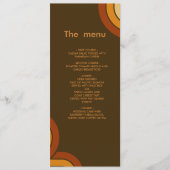 はっきりしたレトロ1970sのメ結婚ニュー プログラム (正面)