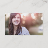 はっきりした及び%PIPE%の写真撮影の名刺の台本を書いて下さい 名刺 (裏面)