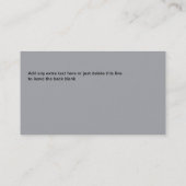 はっきりした商実在事の名刺 名刺 (裏面)