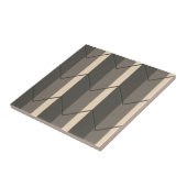 はっきりした地ストライプの調化粧壁タイル タイル (側面)