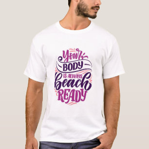 はっきりした声明スローガンTシャ表現ツ! Tシャツ