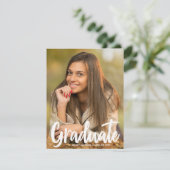 はっきりした大学院フォトスクリプモダントのオーバーレイ 案内状 (スタンド正面)