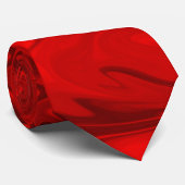 はっきりした大理石スワール赤 ネクタイ