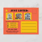 はっきりした実在モダン地上場 ポストカード (裏面)