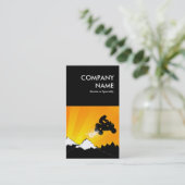 はっきりした屋根付き土道 名刺 (スタンド正面)