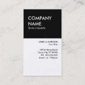 はっきりした屋根付き土道 名刺 (裏面)