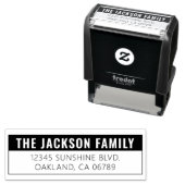 はっきりした差出人住所自己インクスタンプ セルフインキングスタンプ (インサイチュ)