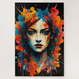 はっきりした式：モーションのアート ジグソーパズル