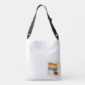 はっきりした式LGBTQおよびプライド クロスボディバッグ (裏面)