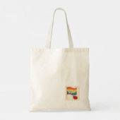 はっきりした式LGBTQおよびプライド トートバッグ (裏面)