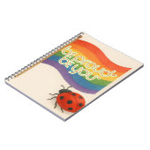 はっきりした式LGBTQおよびプライド ノートブック (左側)