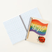 はっきりした式LGBTQおよびプライド ノートブック (内部)