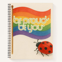 はっきりした式LGBTQおよびプライド ノートブック