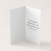 はっきりした引用文 名刺 (内部)