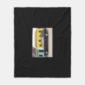 はっきりした心地よい。文はっきりした書DTR フリースブランケット (正面)