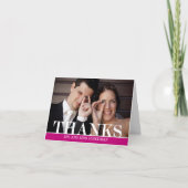 はっきりした感謝していサンキューカード サンキューカード (正面)