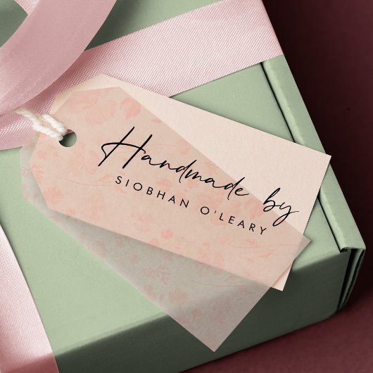 はっきりした手書モダンき書「手作り」 ラバースタンプ