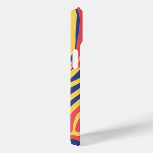 はっきりした抽象芸術ブラッモダンク Case-Mate iPhoneケース (裏面 / 右)