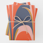 はっきりした抽象芸術大理石グラフィックデザイン絵画ズ ラッピングペーパーシート (インサイチュ)