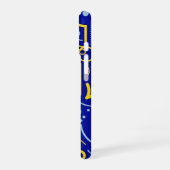 はっきりした抽象芸術幾何学模様の電話ケース iPhone 16ケース (左側面)