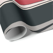 はっきりした抽象芸術幾何学模様 ラッピングペーパー (ロールコーナー)